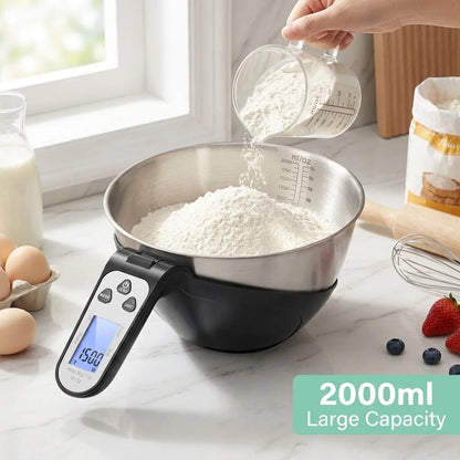 balance cuisine avec bol | Precision 5kg