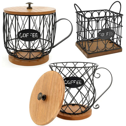 Boite a cafe de style | Élégance Bois et Fer