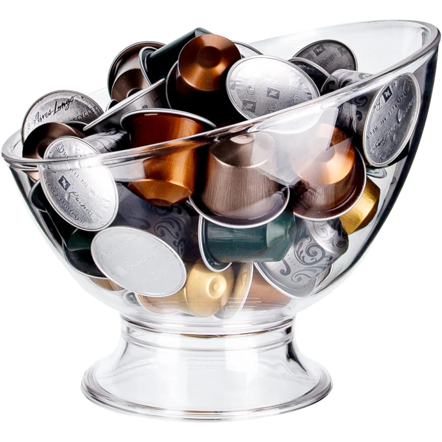 Boite a cafe-capsule | Design Transparent 40 Capsules