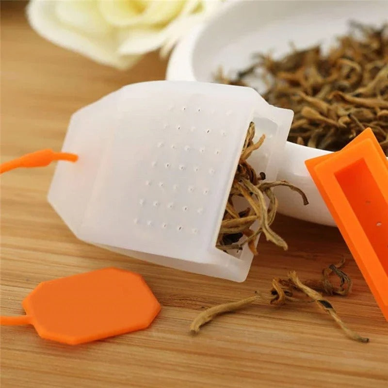 Sachet infuseur à thé en silicone réutilisable | EcoBrew