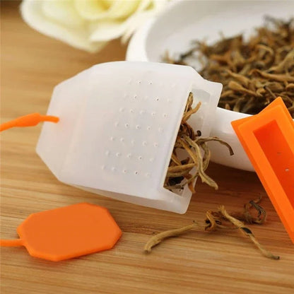 Sachet infuseur à thé en silicone réutilisable | EcoBrew