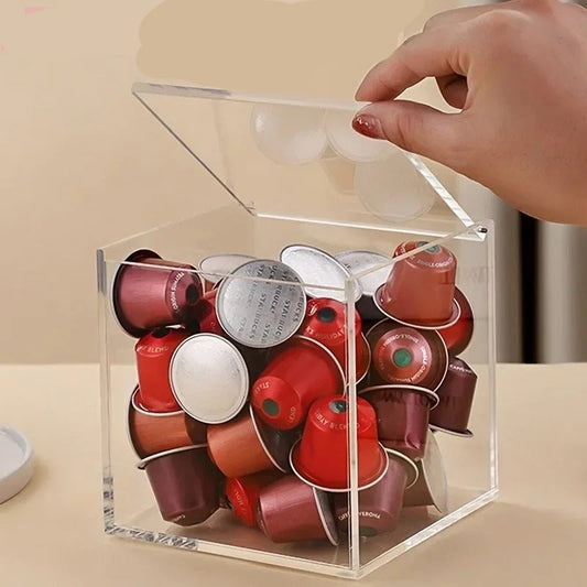 Boite a cafe-capsule | Transparente Acrylique