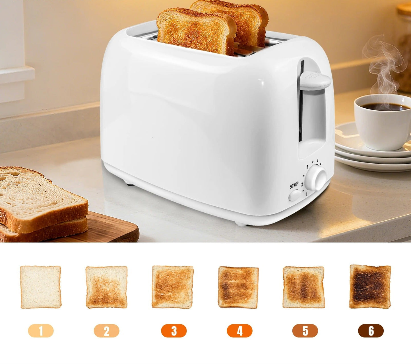 Grille-pain 750W 6 Niveaux | Rapido XL