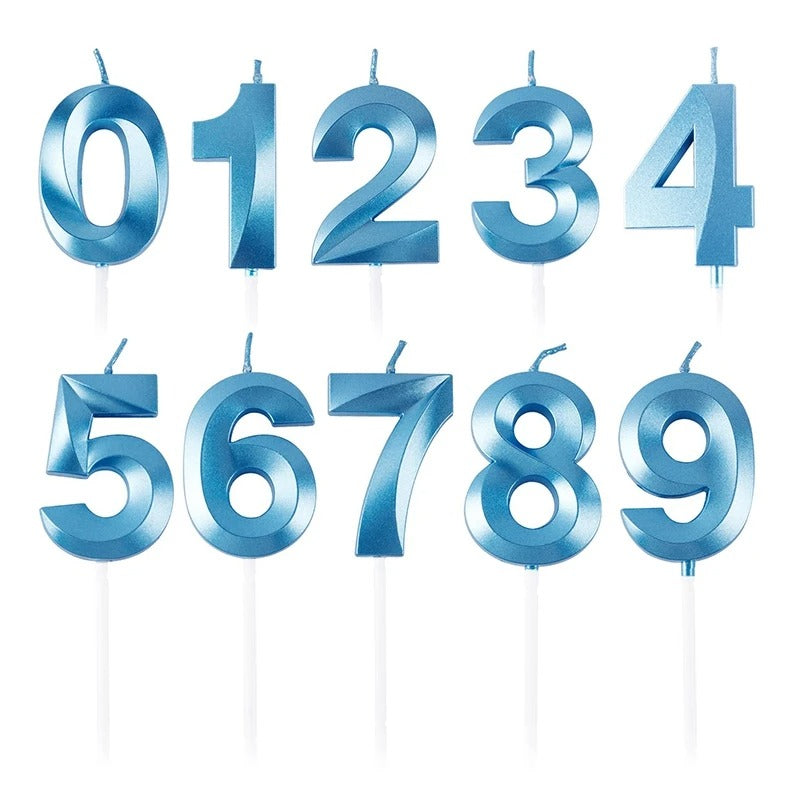 Décoration gâteau bougie 3D | Premium Celebration