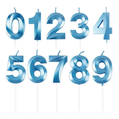 Décoration gâteau bougie 3D | Premium Celebration