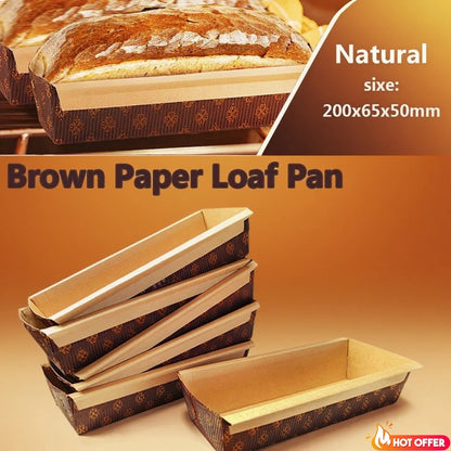 Moule à pain jetable | Écologique Kraft