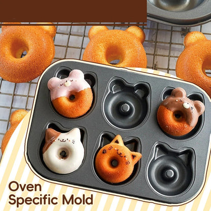 Moule à donuts chat et oursons | Kawaï Fun