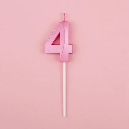 Décoration gâteau bougie 3D | Premium Celebration