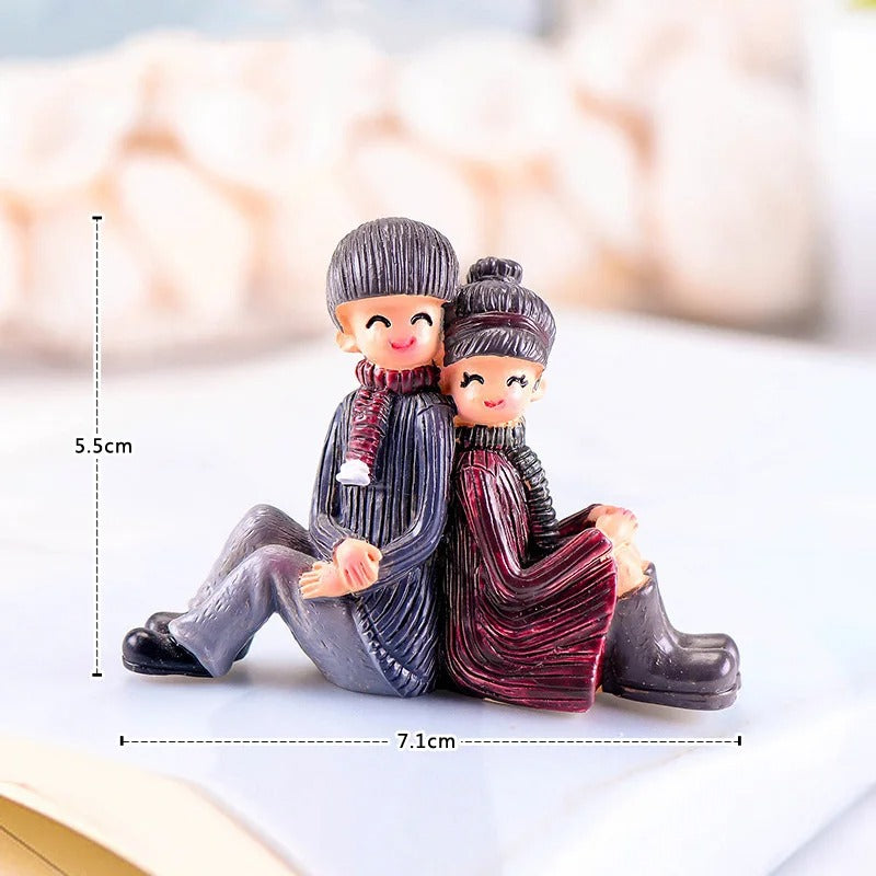 Décoration gâteau mariage miniature | Éternité