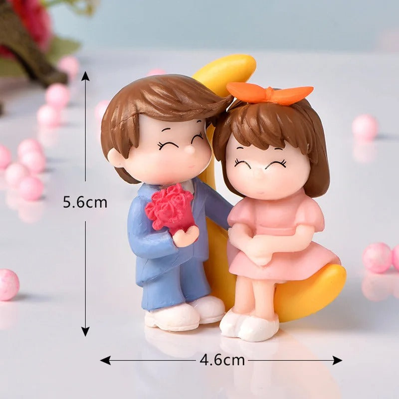 Décoration gâteau mariage miniature | Éternité