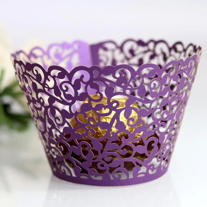 doublure cupcake ajourée | Lot 100 pièces professionnel