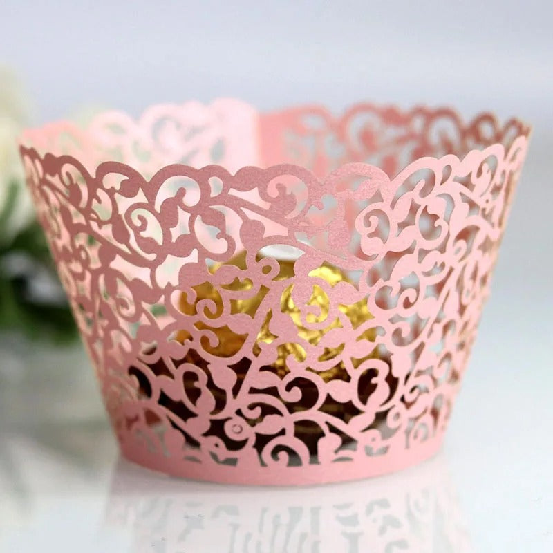 doublure cupcake ajourée | Lot 100 pièces professionnel