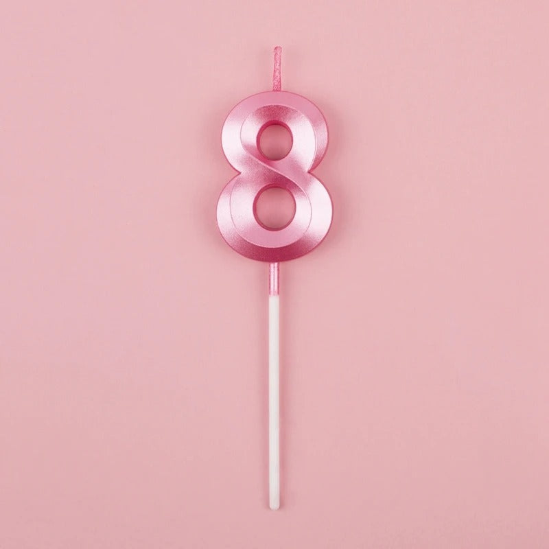 Décoration gâteau bougie 3D | Premium Celebration