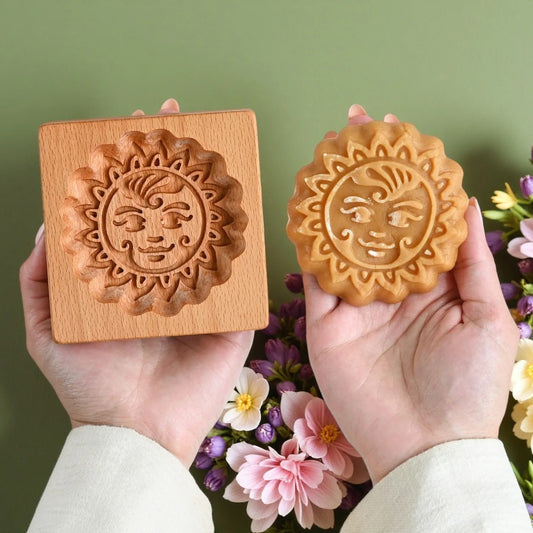 moule à biscuits | Bois sculpté 3D