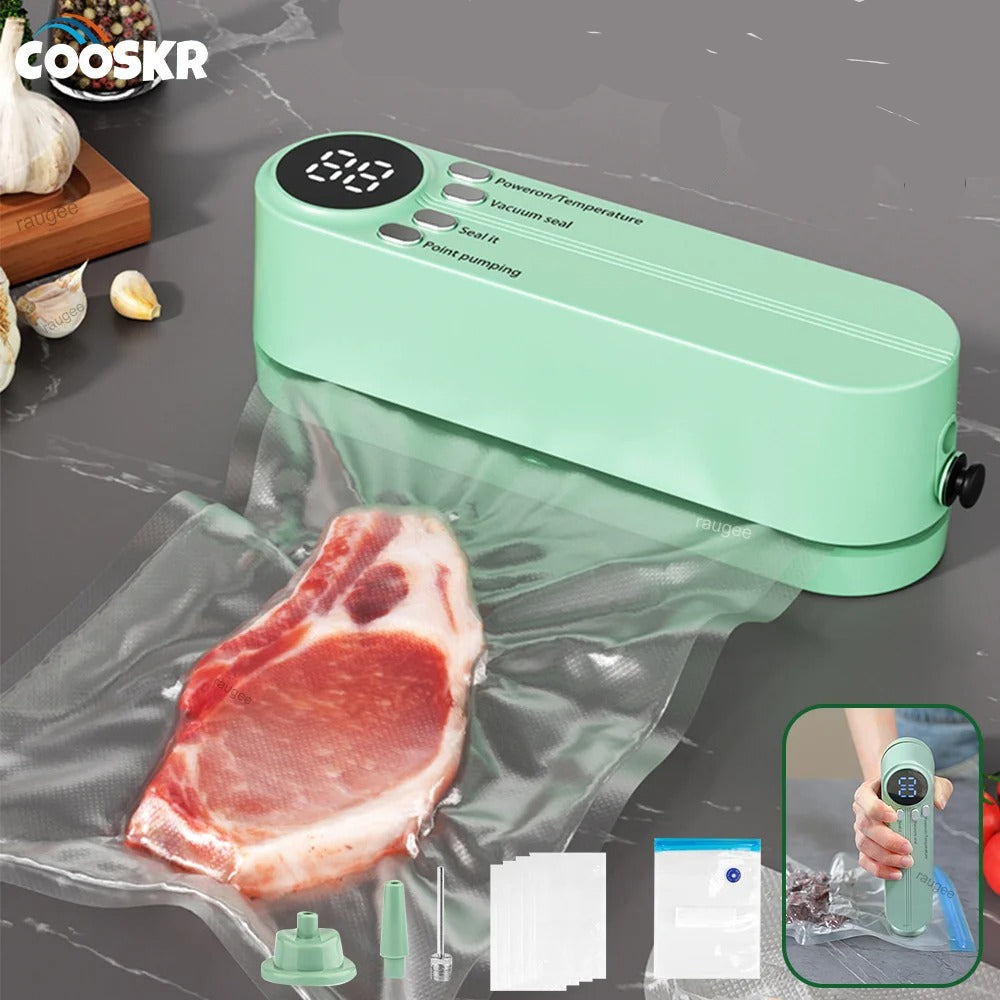 Mini machine d'emballage sous vide | Sans fil 3 modes