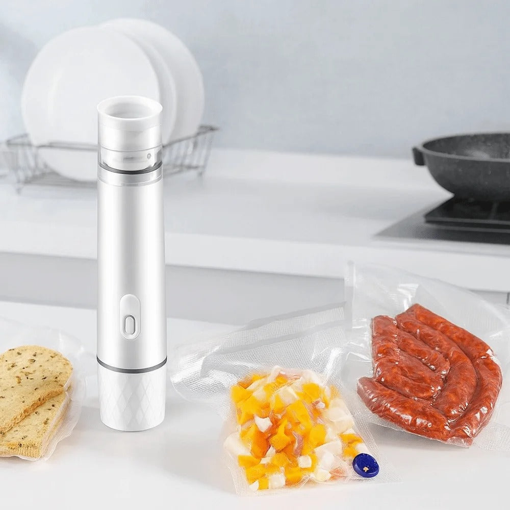 Mini scelleuse sous vide | Compacte rechargeable USB