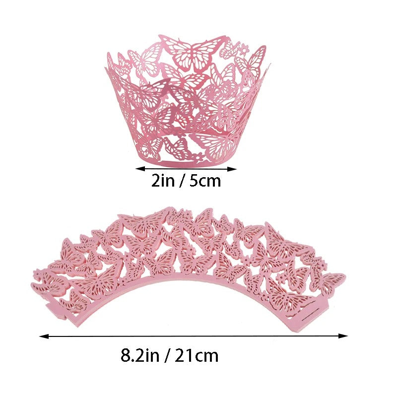 moule à cupcake papillon | Découpe laser professionnelle