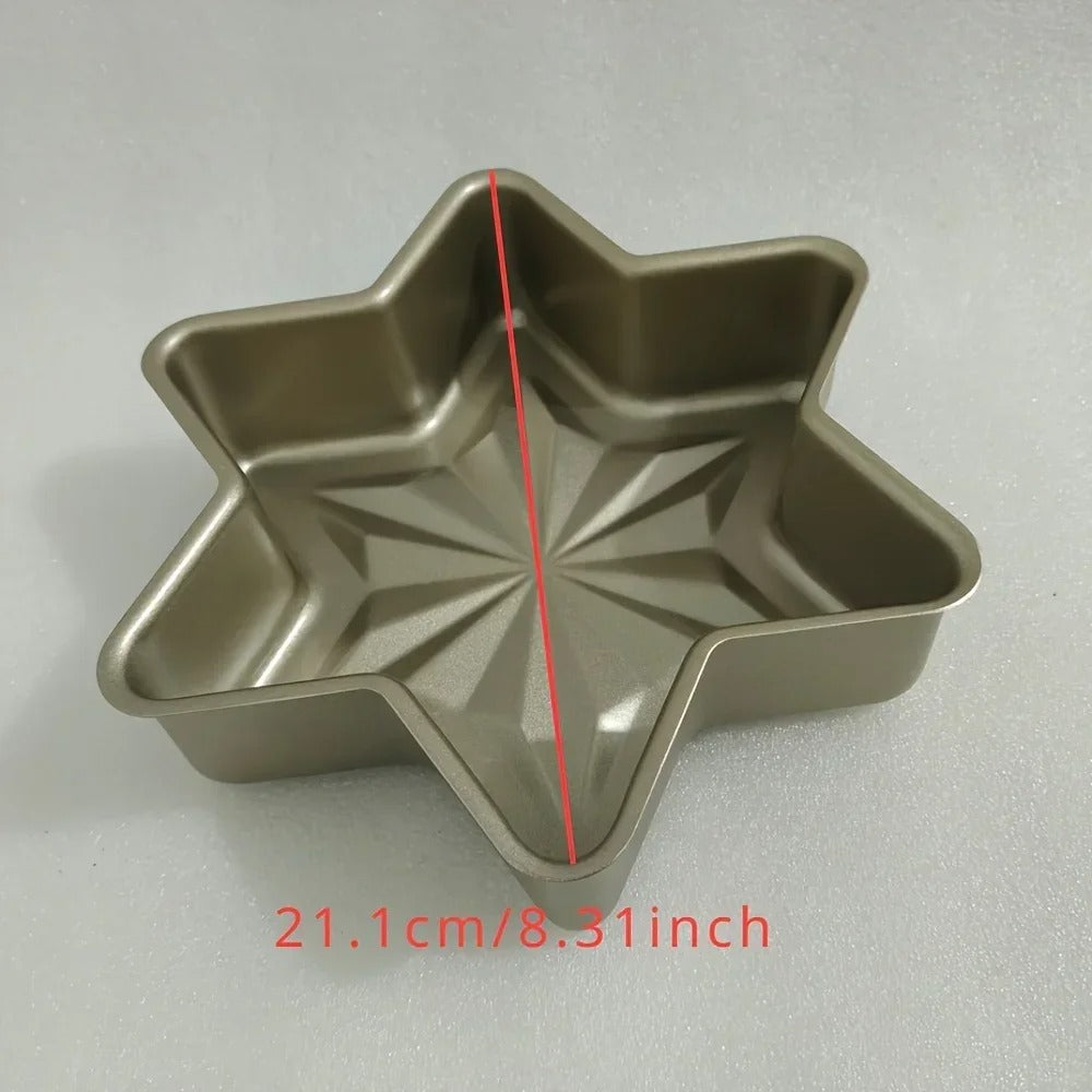 Moule à gâteau hexagonal | Flocon Design