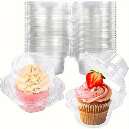 Boîte de plastique transport de cupcake