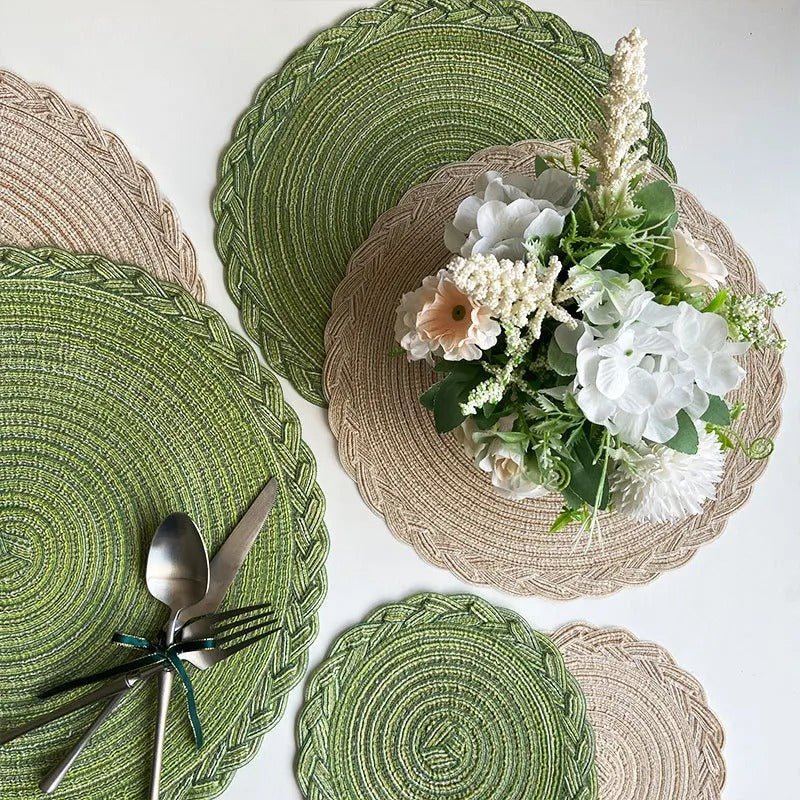 Set de table rond | Élégant