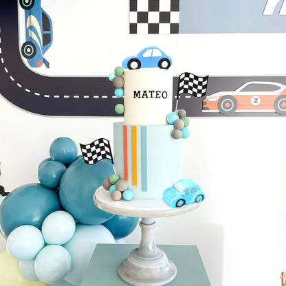 Décoration gâteau voiture de course | RacingTopper