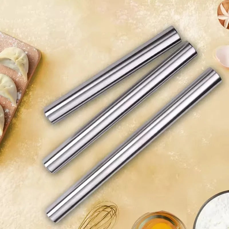 Rouleau à pâtisserie | Acier Inoxydable Antiadhésif
