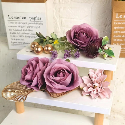 Décoration gâteau élégance floral | Délice Artistique