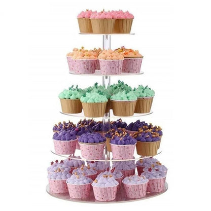 Support à cupcake | Transparent Multi-niveaux