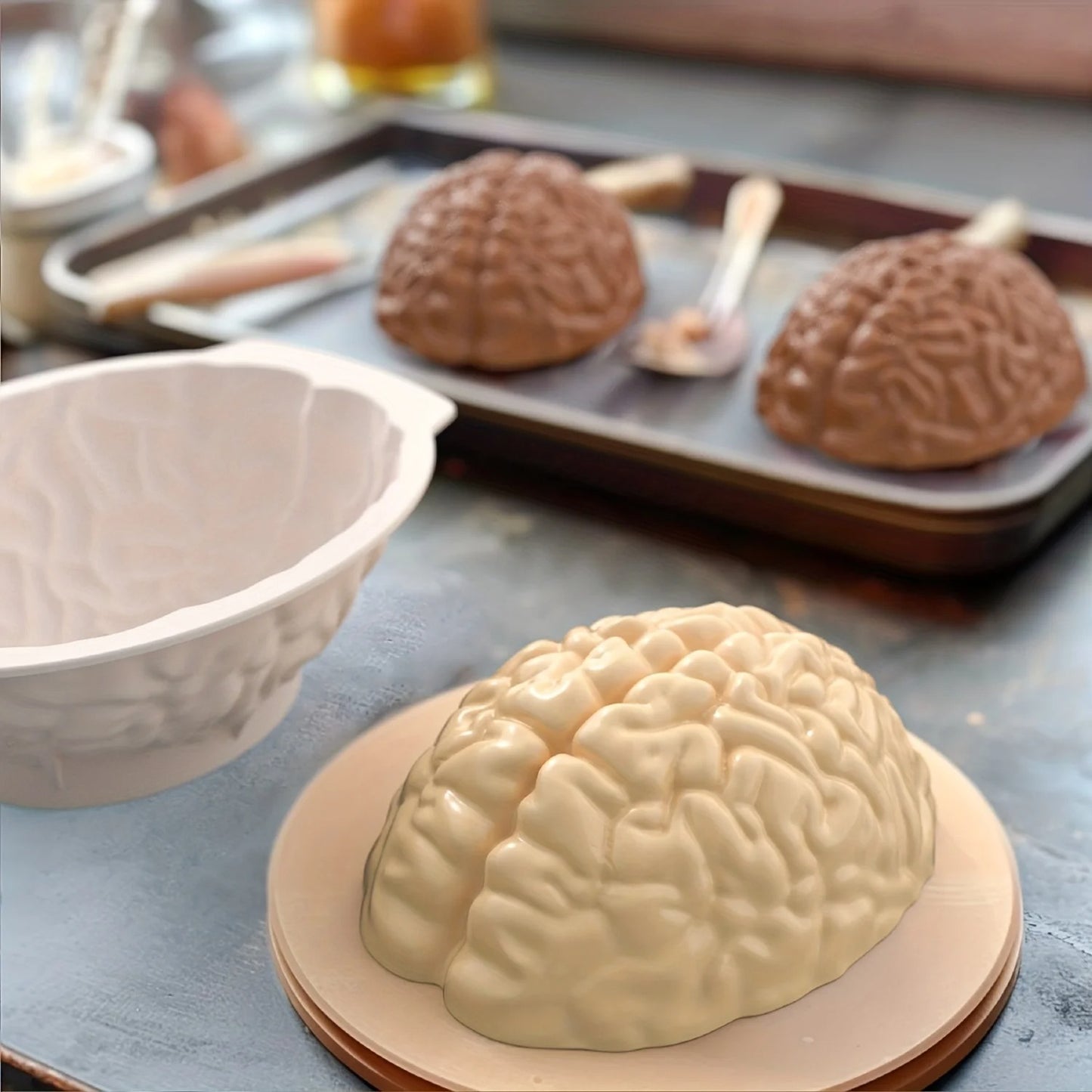 Moule à gâteau cerveau | Antiadhésif