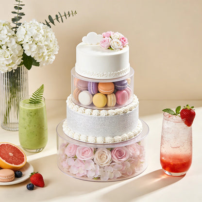 Support à gâteau | Transparent Professionnel