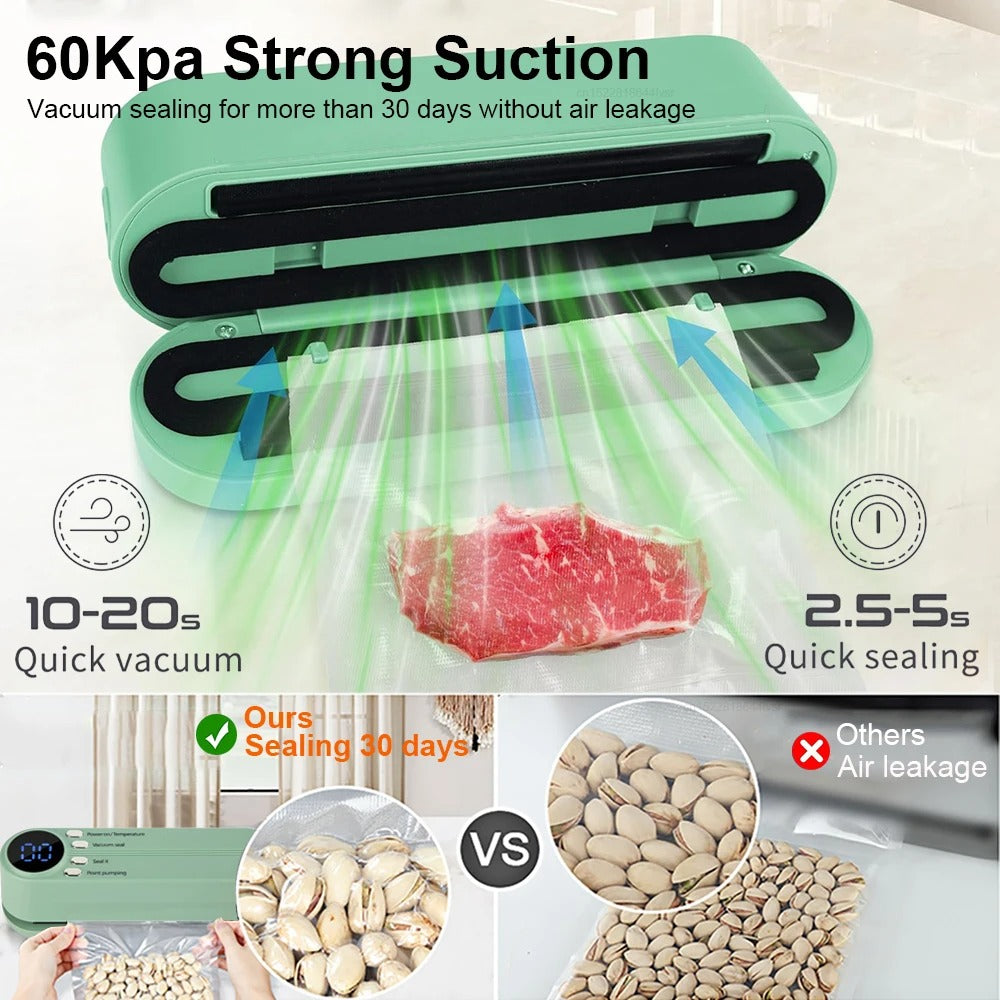 Mini machine d'emballage sous vide | Sans fil 3 modes