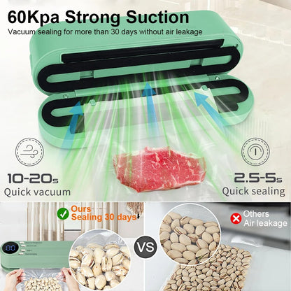 Mini machine d'emballage sous vide | Sans fil 3 modes