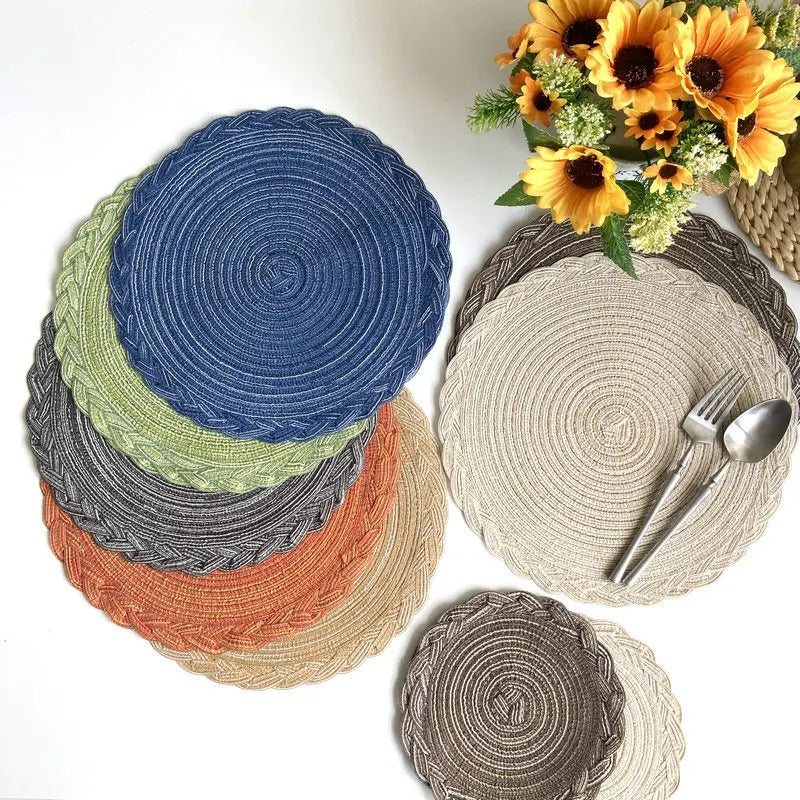 Set de table rond | Élégant