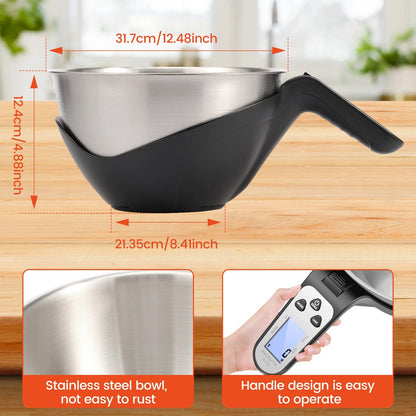 balance cuisine avec bol | Precision 5kg