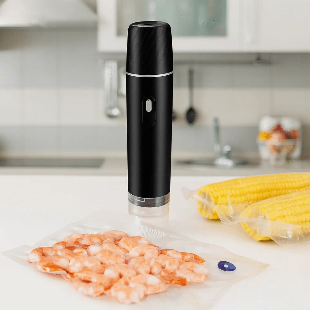 Mini scelleuse sous vide | Compacte rechargeable USB