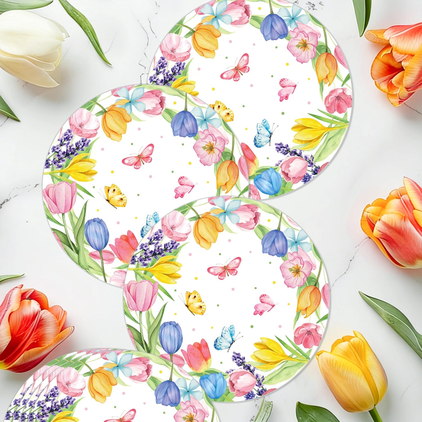 Napperons été | Tulipe Jetables
