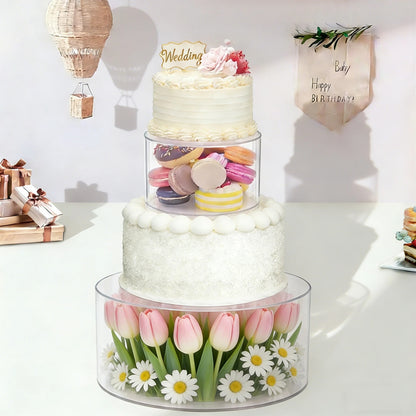 Support à gâteau | Transparent Professionnel