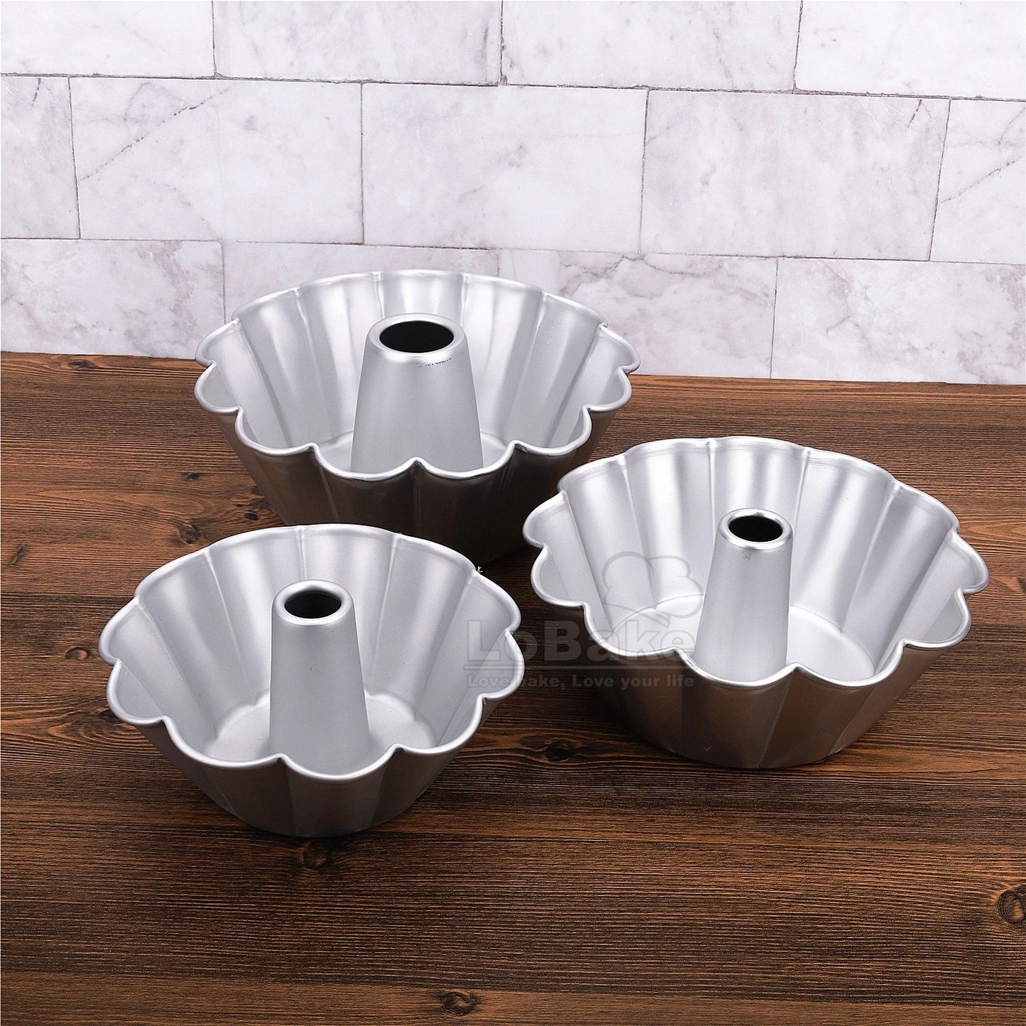 Moule à cheminée cannelé | Démoulage parfait