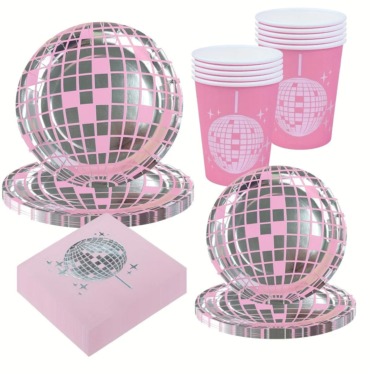 Ensemble vaisselles DISCO | Vintage