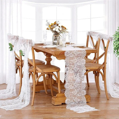 chemin de table en dentelle | Florale 300cm