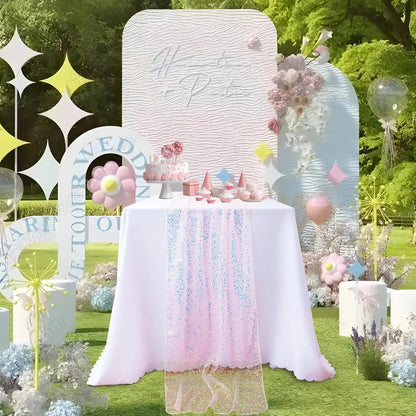Chemin de table Paillettes | Réutilisable 6 Couleurs