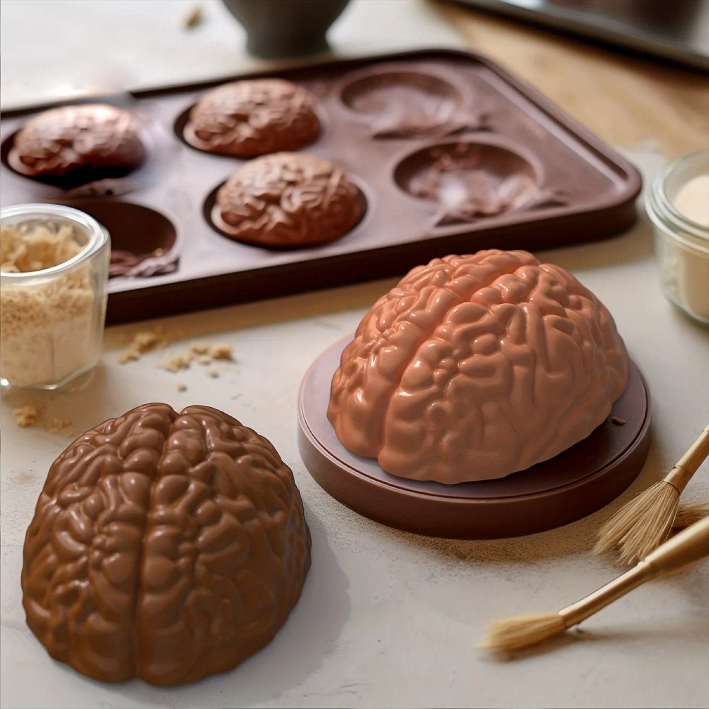 Moule à gâteau cerveau | Antiadhésif