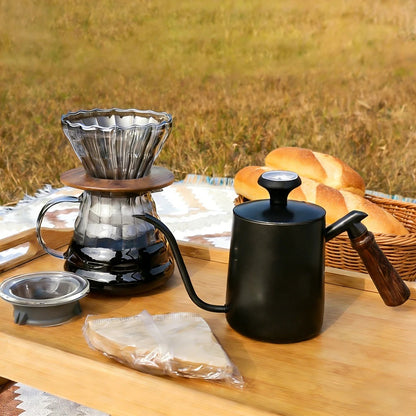 Ensemble de cafetière portable | Camping Nomade