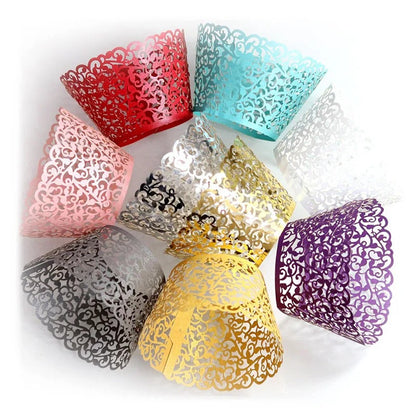 doublure cupcake ajourée | Lot 100 pièces professionnel