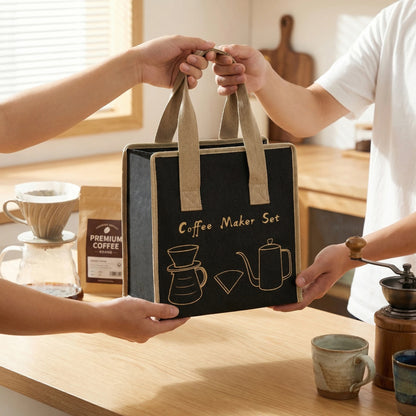 Ensemble de cafetière portable | Camping Nomade