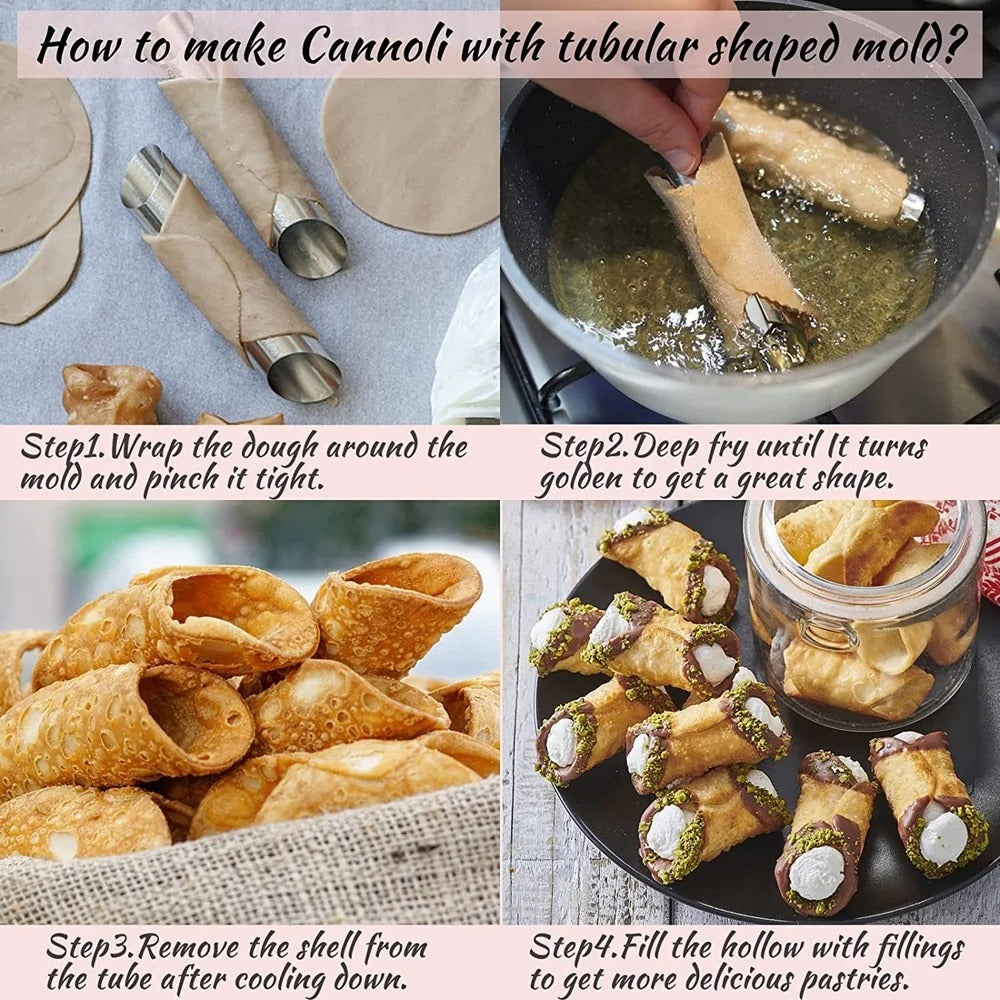 Tube de Cannoli | Inox Antiadhésif
