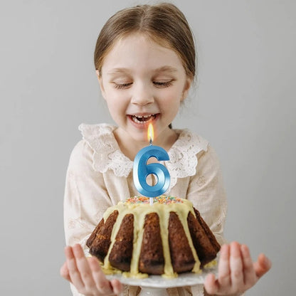 Décoration gâteau bougie 3D | Premium Celebration