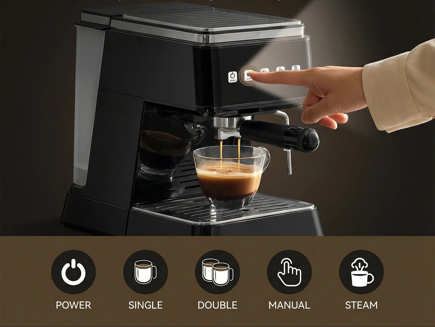 Machine à expresso | Barista 20 Bars