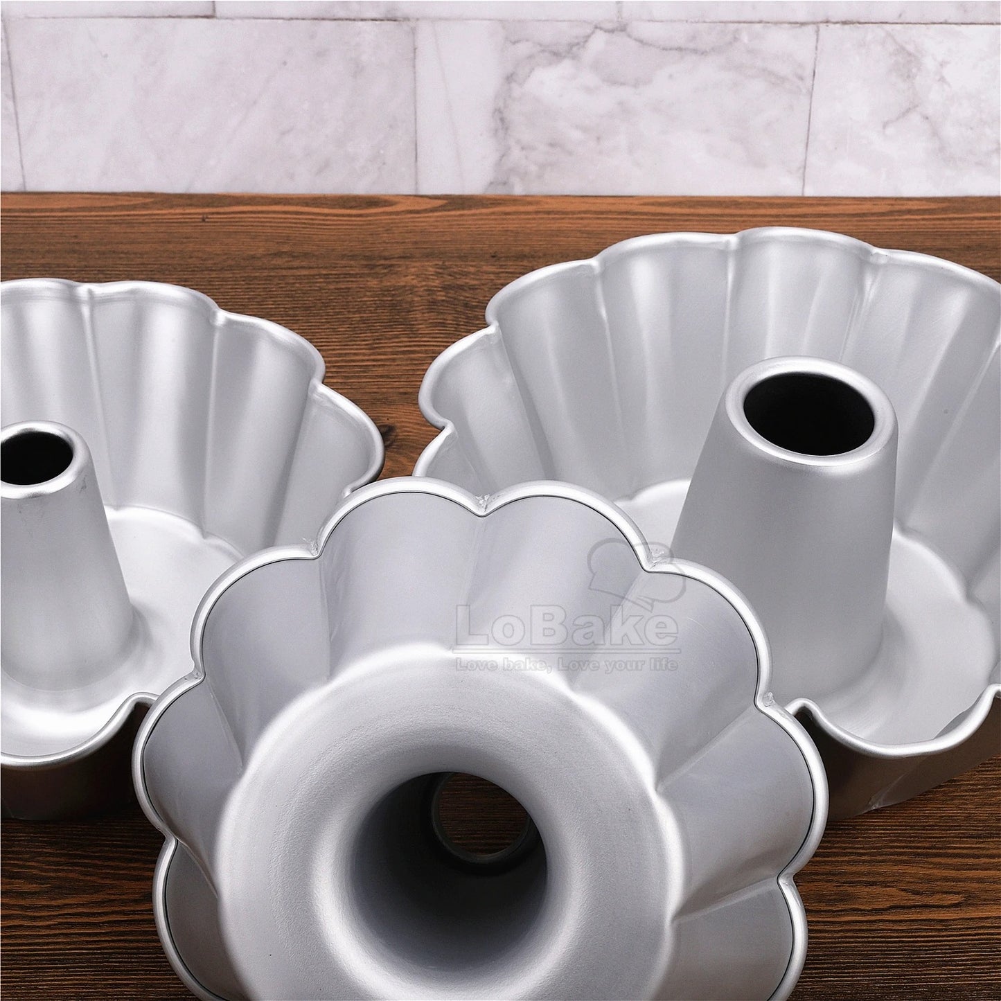 Moule à cheminée cannelé | Démoulage parfait