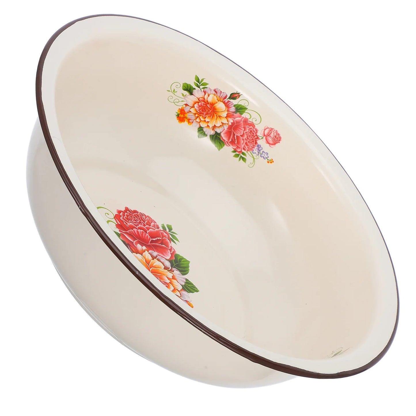 Bol en émail | Vintage 30cm